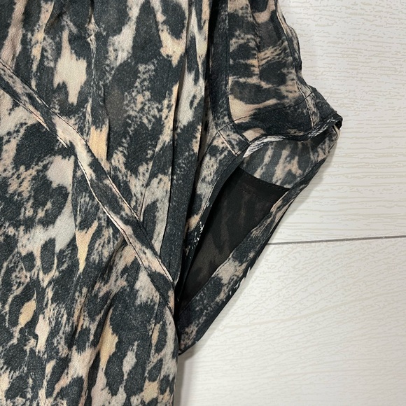 Allsaints Claria Animal Print Dress Size Small - Picture 12 of 16